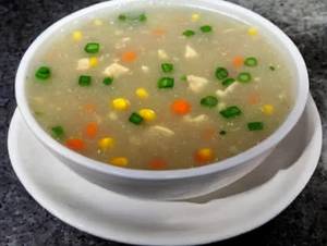 Sweet Corn Chicken Soup