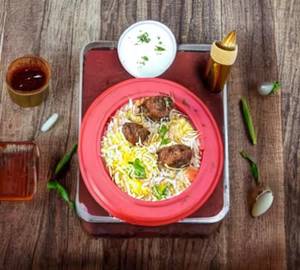 Mutton Egg Biryani