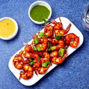 Chilli Honey Prawn