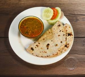 4 haat roti with veg tadka [300 ml]