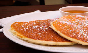 Creme Caramel Pancakes