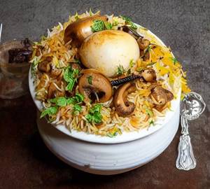 Mushroom Biryani