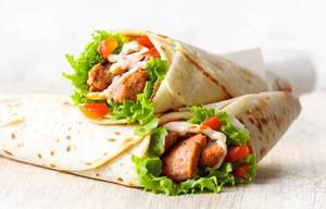 Chicken Hotdog Wrap