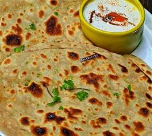 Aloo Pudina Paratha