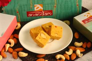 Roasted Chana Dal Burfi