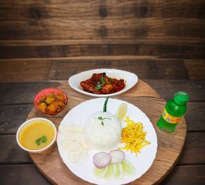 Chicken Thali