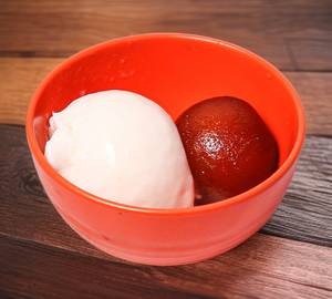 Vanilla Icecream with Gulab Jamun 1P