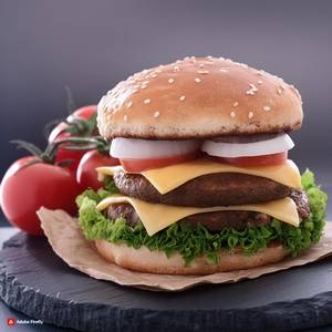 TCT Veggie Double Medley Burger