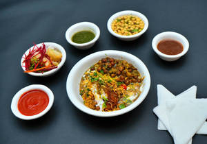 Tikki Chole Chaat
