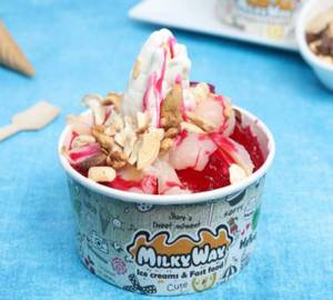 Litchee jello sundae
