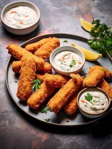 Crunchy Paneer Sticks [7 Pcs]