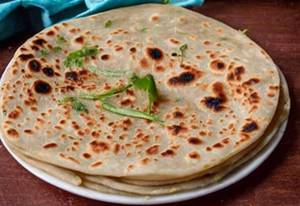 Paneer Onion Paratha