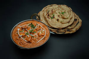 Kadai Paneer Paratha