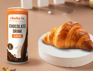 Butter Crossiant with Beverage