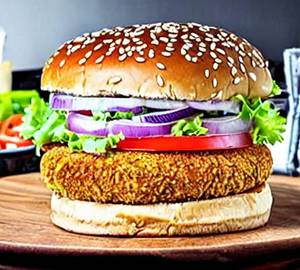 Double Patty Veg Burger