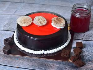 Dark Chocolate Strawberry Cake [Exotic]    