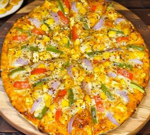 Kadhai paneer pizza 7 inch