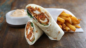 Crunchy Zinger Chicken Wrap