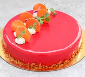 White Chocolate Raspberry Gateaux 1450 Kcal / 1000 Gms