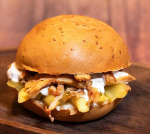 Chicken Shawarma Burger