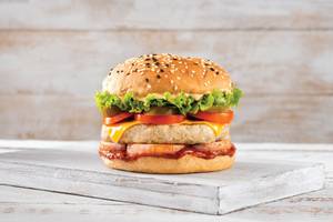 Cheese Chicken Quarter Pounder Burger