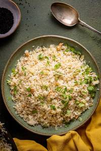 Spring Onion Rice