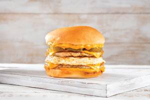 Smash Chicken Cheeseburger