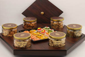 Hexagon Revolving Box With Sweets