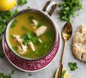 Chicken  Lemon Coriander Soup