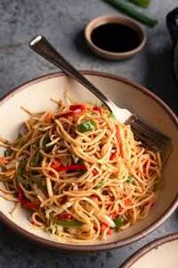 Veg hakka noodles