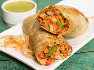 Soya Chaap Roll