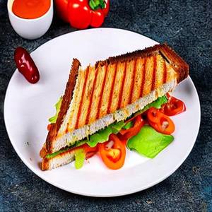 Spicy Club Veg Cheese Sandwich
