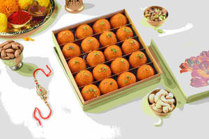 Motichoor Ladoo Diwali Box (1 Kg)
