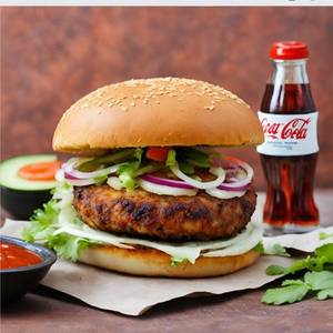 TCT Indn Spice Aloo Tikki + Coke 300 ml