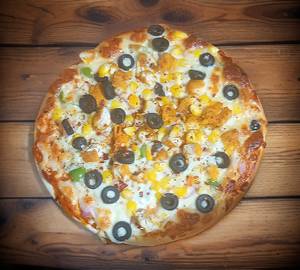 Chicken cheese pizza [double]