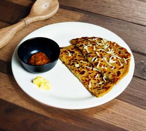 Aloo Cheese Pyazz Paratha