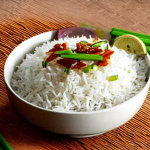 Steamed rice