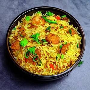 Fish Chettinad Fried Rice