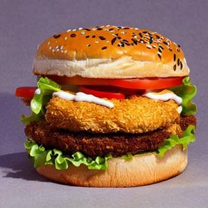 Chicken Double Layer Burger