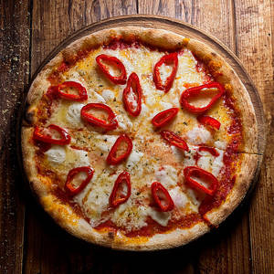 Red Peprika Pizza