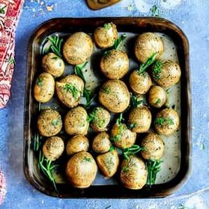 Herbed Butter Mushrooms