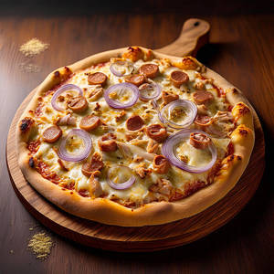 Smokey Chicken Pizza