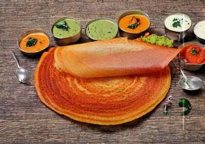 Spl. Mysore Sada Dosa ( Green Chutney)