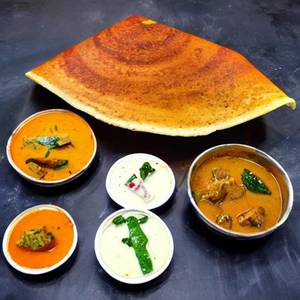 Mutton-curry-dosai