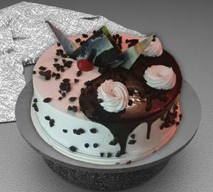 Choco vanilla cake [900 grams]