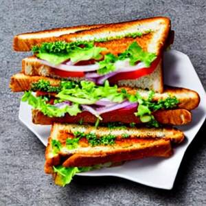 Veg Sandwich Toast