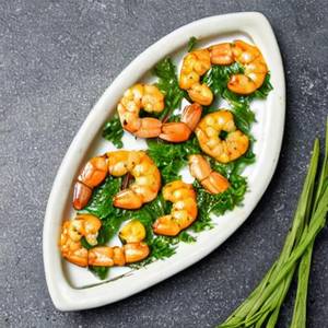 Garlic Prawns Dry