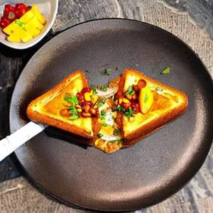 Corn Grill Cheese Toast