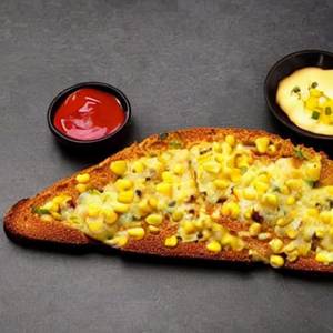 Corn Garlic Cheese Toast