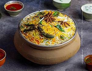 Vegetable Dum Biryani	